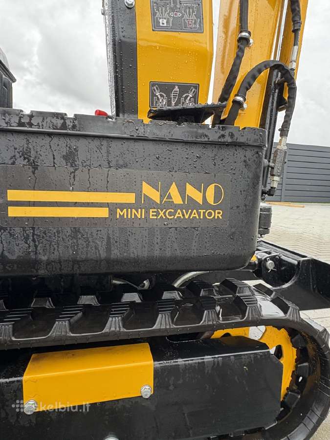 Nex Nano mini ekskavatorius - nuotraukos Nr. 9