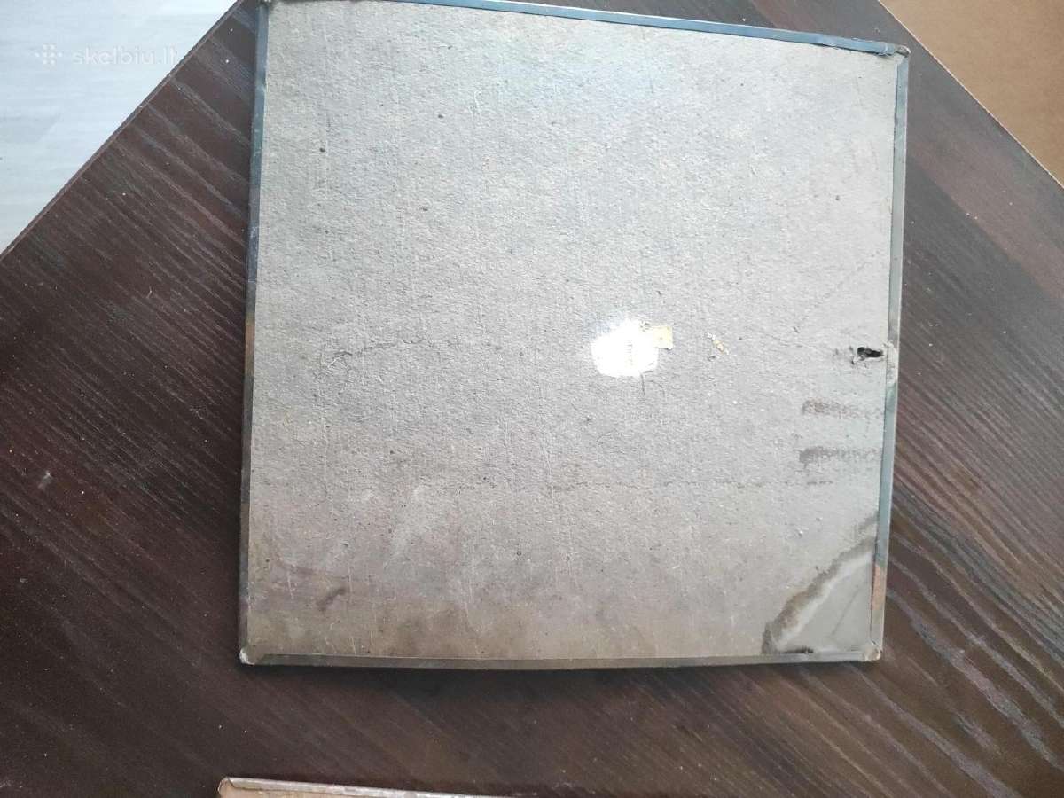 Vintažinės dekoratyvinės metalinės plokštės - nuotraukos Nr. 4