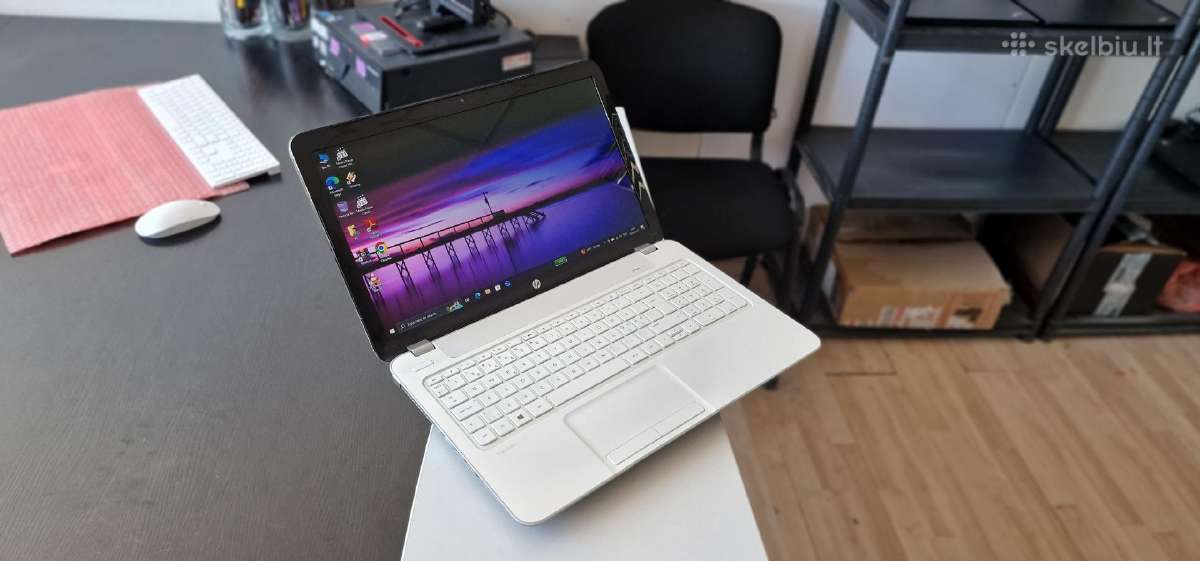Hp 15, Quad Core 4x, 8gb, 256 SSD, Baltas - nuotraukos Nr. 2