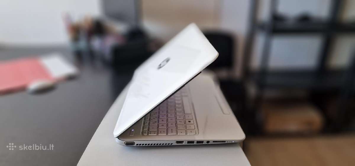 Hp 15, Quad Core 4x, 8gb, 256 SSD, Baltas - nuotraukos Nr. 5