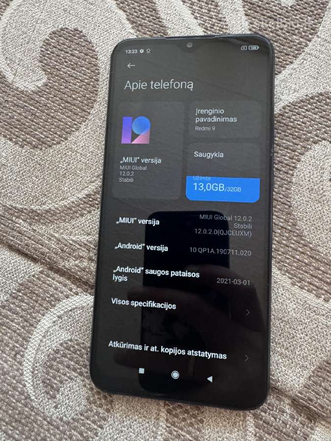 Xiaomi Redmi 9 - nuotraukos Nr. 9