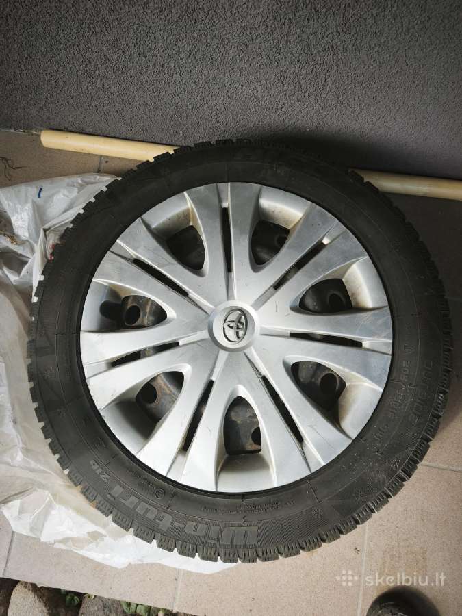 Toyota Auris 2008 m. žieminiai ratai. - nuotraukos Nr. 4