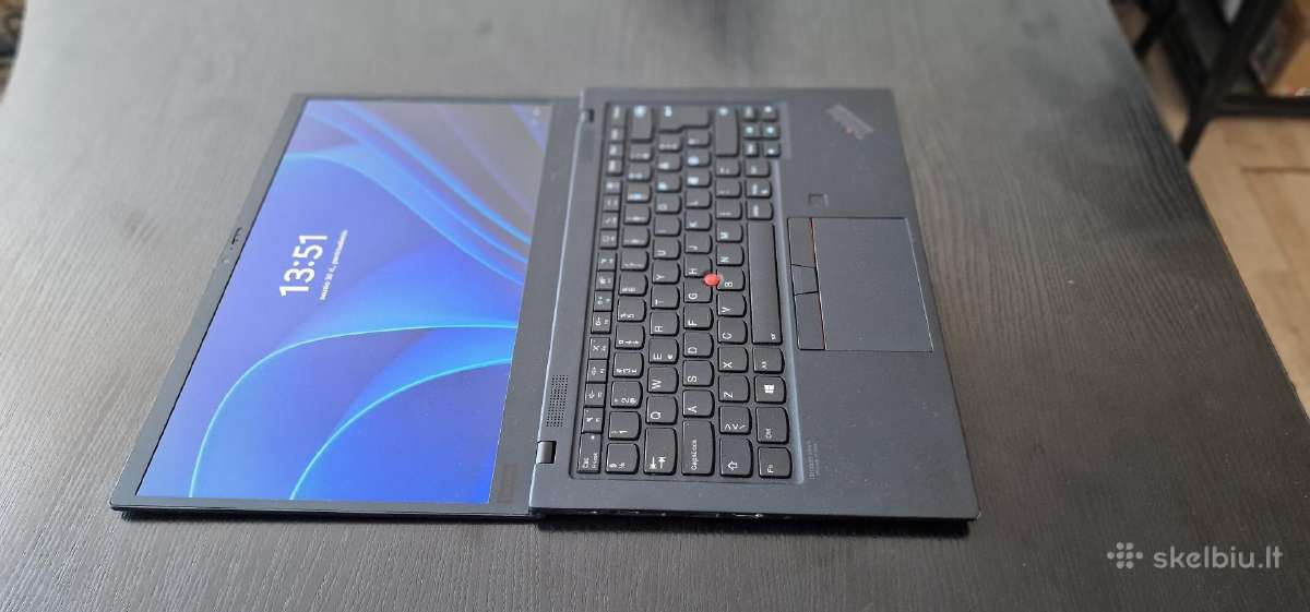 Lenovo X1 Carbon Gen 8, i5-10210, 14full HD, 2022m - nuotraukos Nr. 6