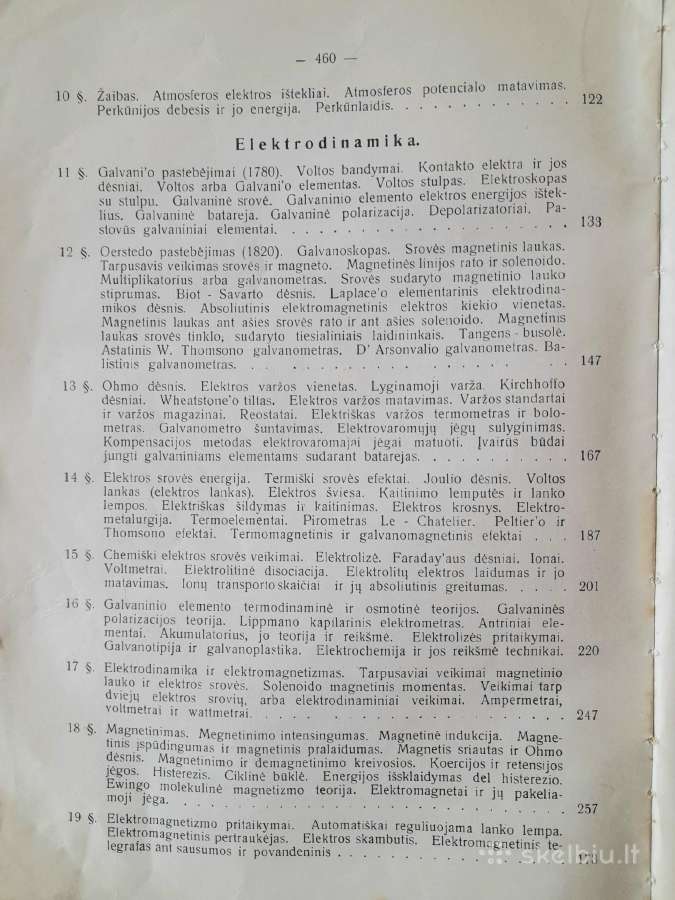 "Fizikos paskaitos" 1926m. Prof V Čepinskis - nuotraukos Nr. 8