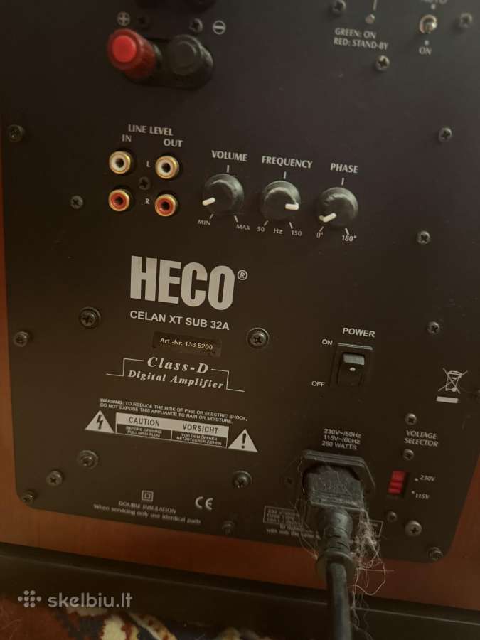 Heco Celan XT Sub 32a - nuotraukos Nr. 4