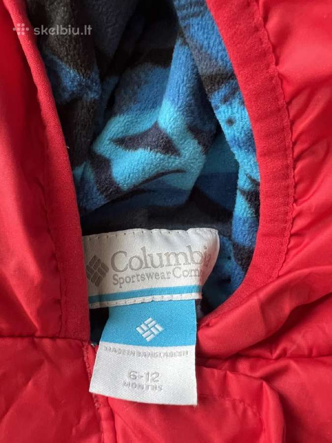 Pūkinis Columbia kombinezonas 6-12 mėn vaikui - nuotraukos Nr. 2