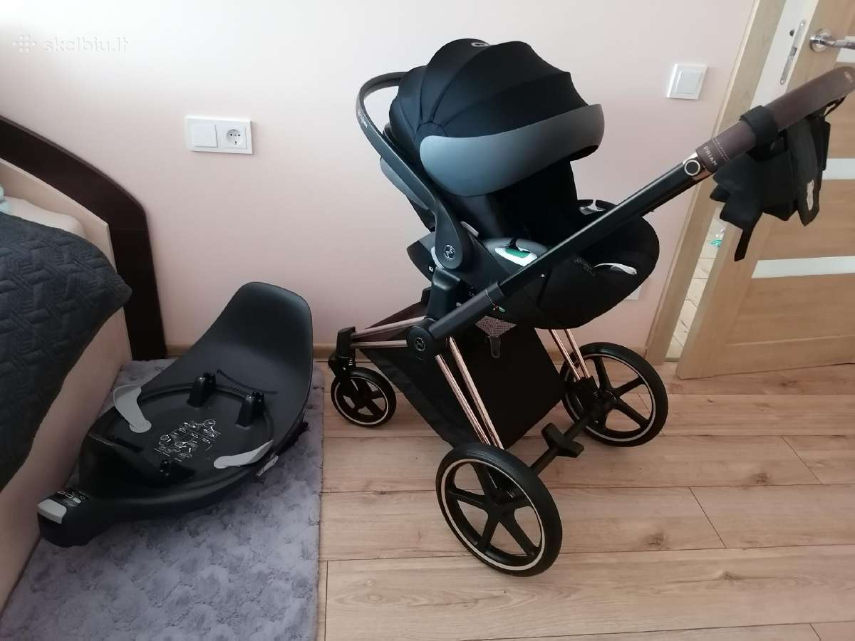 Cybex priam V4 Rose Gold 4in1 - nuotraukos Nr. 5