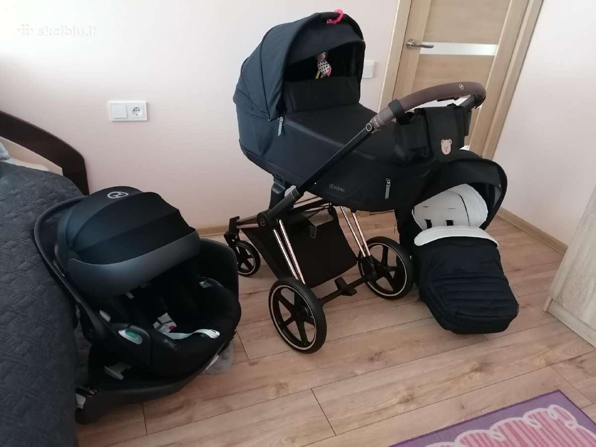 Cybex priam V4 Rose Gold 4in1 - nuotraukos Nr. 7