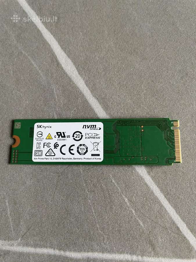 Parduodu SSD Nvme 256gb - nuotraukos Nr. 2