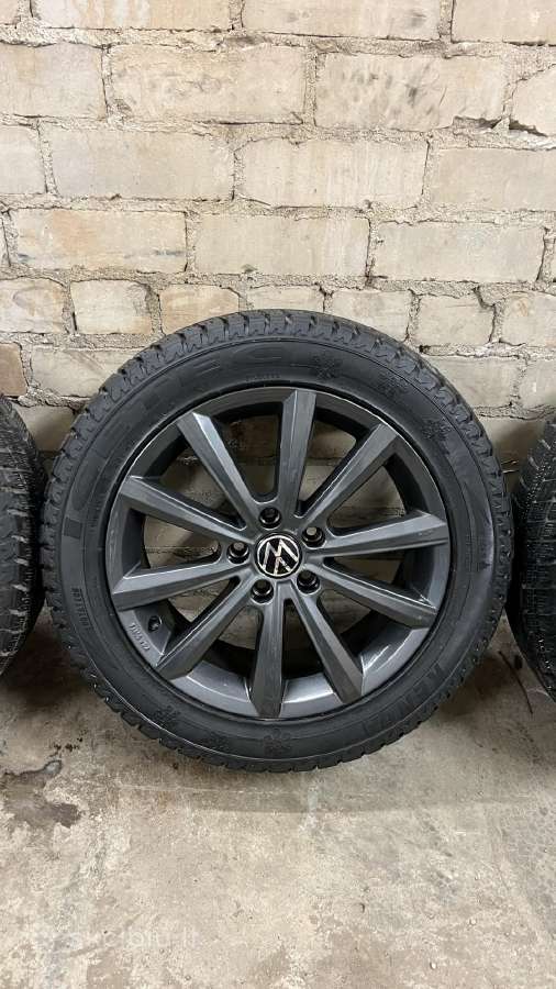 VW Ratlankiai Merano su žiem. padangom 215/55/r17 - nuotraukos Nr. 2
