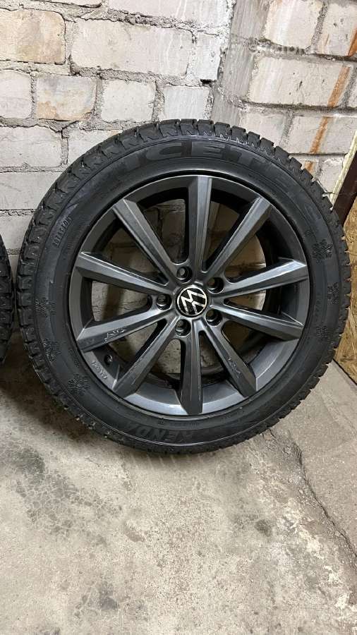 VW Ratlankiai Merano su žiem. padangom 215/55/r17 - nuotraukos Nr. 4