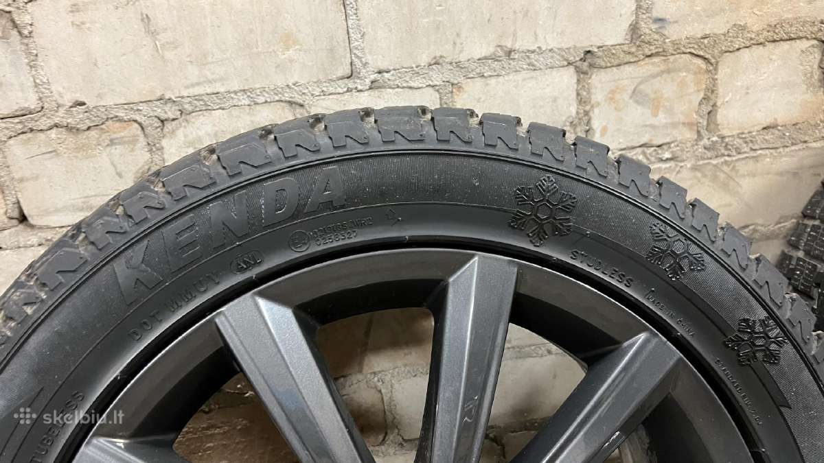 VW Ratlankiai Merano su žiem. padangom 215/55/r17 - nuotraukos Nr. 6