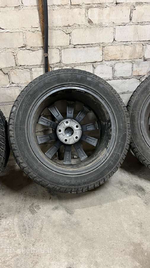VW Ratlankiai Merano su žiem. padangom 215/55/r17 - nuotraukos Nr. 12