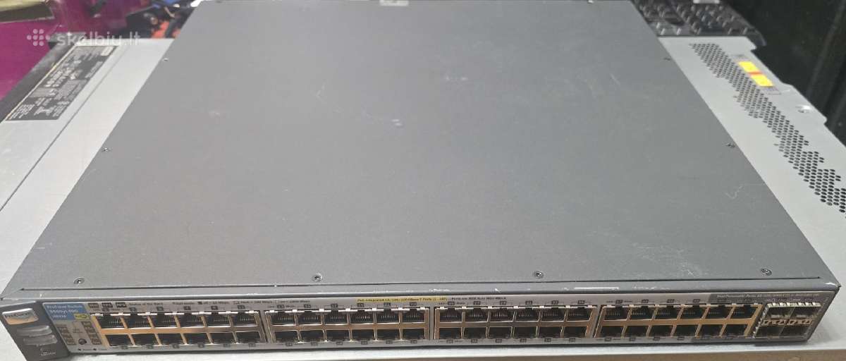 Hp Procurve 1810g-24 Aruba 3com Cisco 40gbe ir kt. - nuotraukos Nr. 17