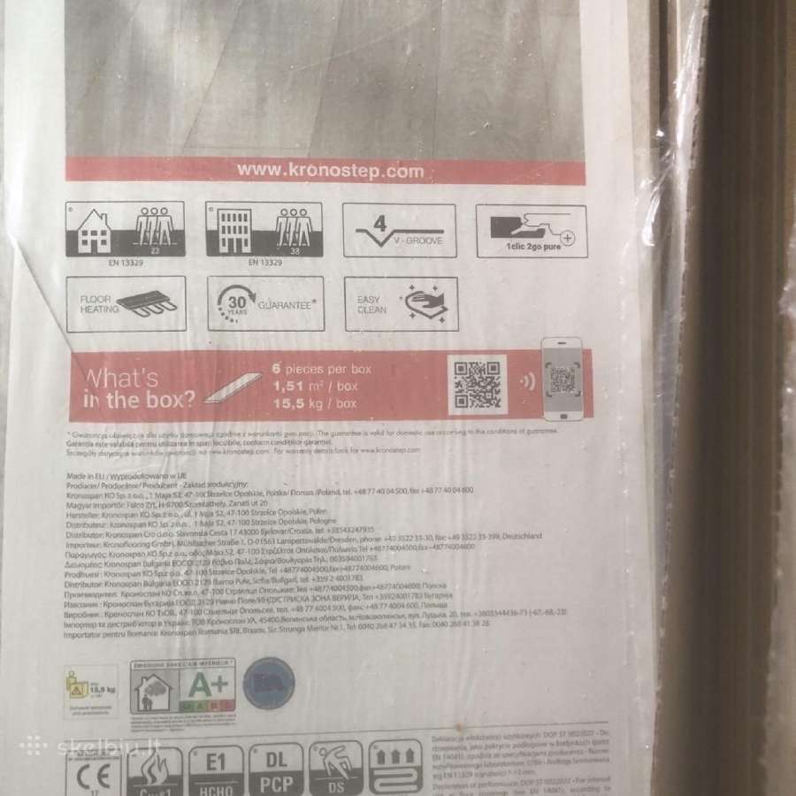 Parduodamas laminatas – likutis po remono - nuotraukos Nr. 3