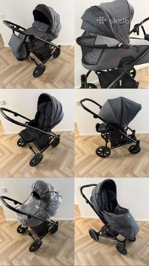 Noordi Aqua 2in1 vežimėlis su garantija - nuotraukos Nr. 2
