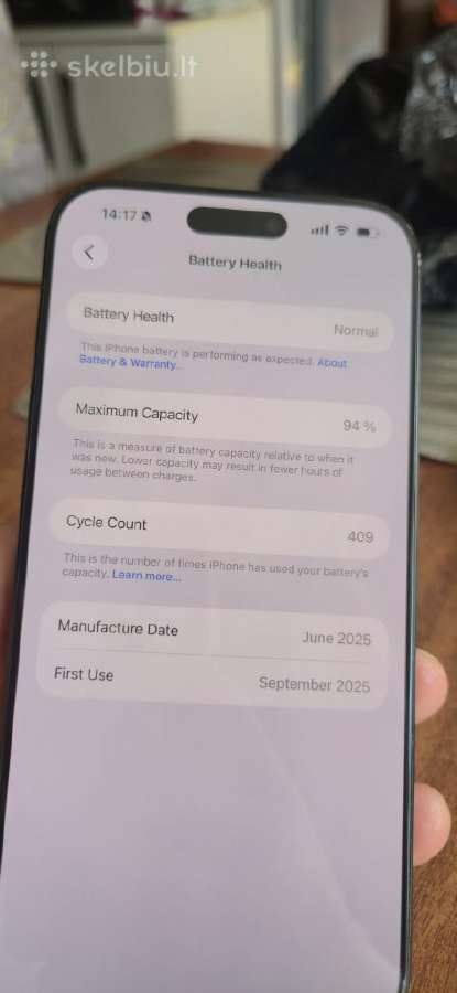 iPhone 16 pro max 256gb - nuotraukos Nr. 2