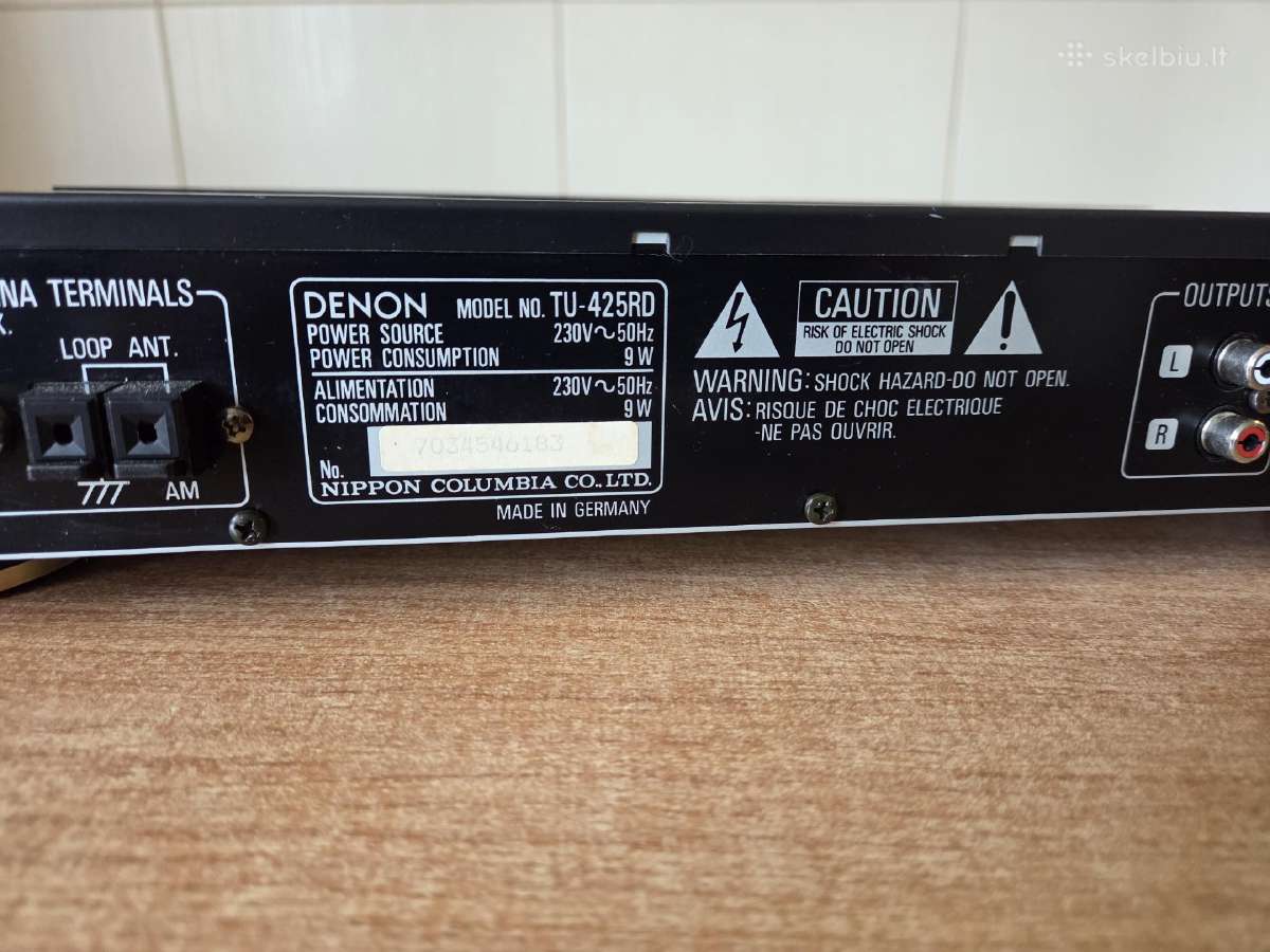 Denon tiuneris Tu-425rd - nuotraukos Nr. 3