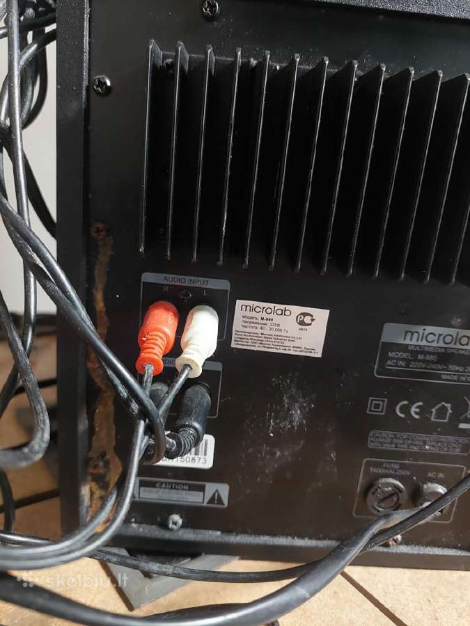 Microlab M-880 audio sistema - nuotraukos Nr. 4