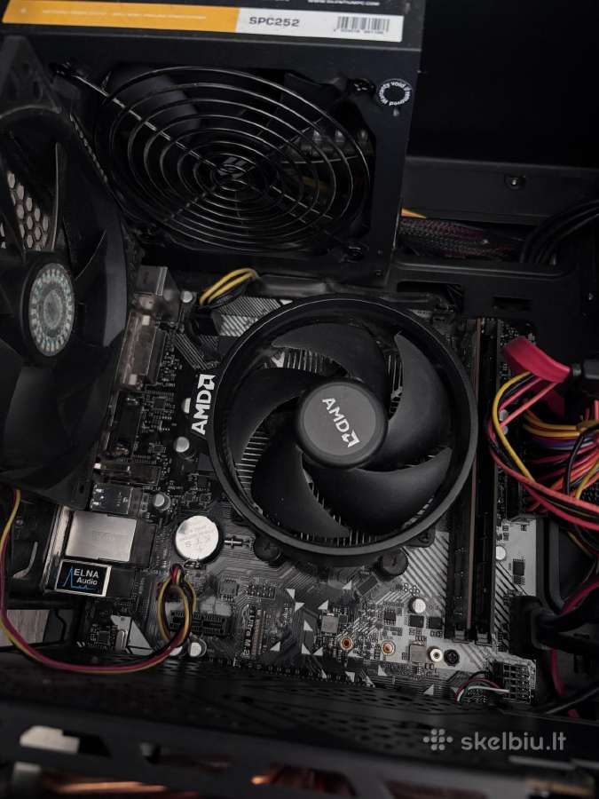 Gaming kompiuteris Ryzen 5 3600x + Rx 590 8gb - nuotraukos Nr. 3