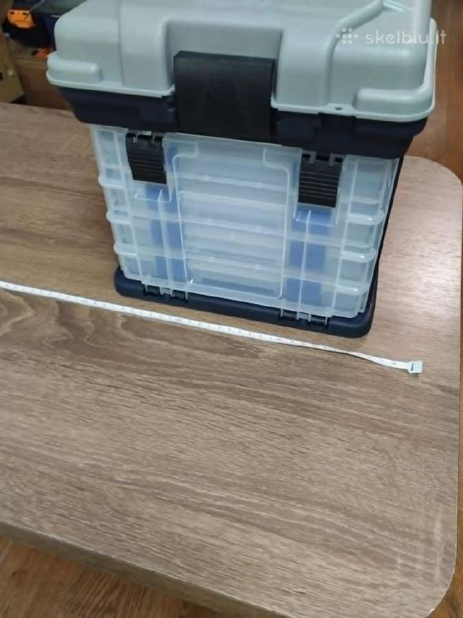 Parduodu žvejo dėžę su 4 dėžutėmis. Kokybiška - nuotraukos Nr. 4