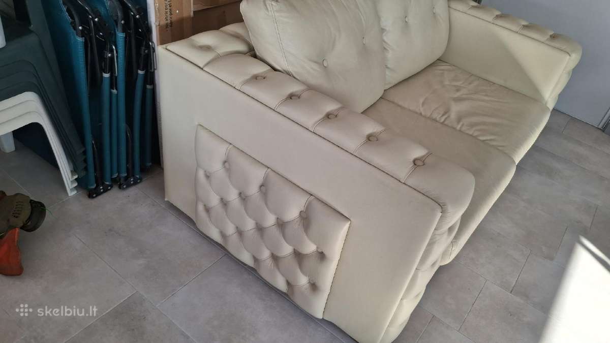Dvisėdė sofa - nuotraukos Nr. 4