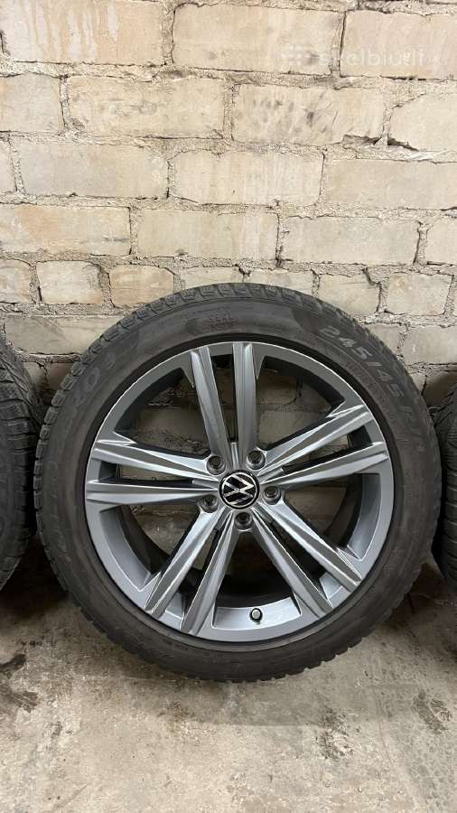 VW ratlankiai Sebring su žiem. padangom 245/45/r18 - nuotraukos Nr. 2