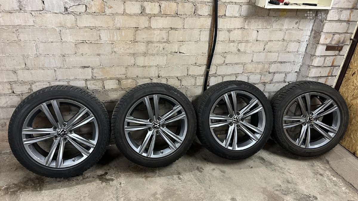 VW ratlankiai Sebring su žiem. padangom 245/45/r18 - nuotraukos Nr. 5