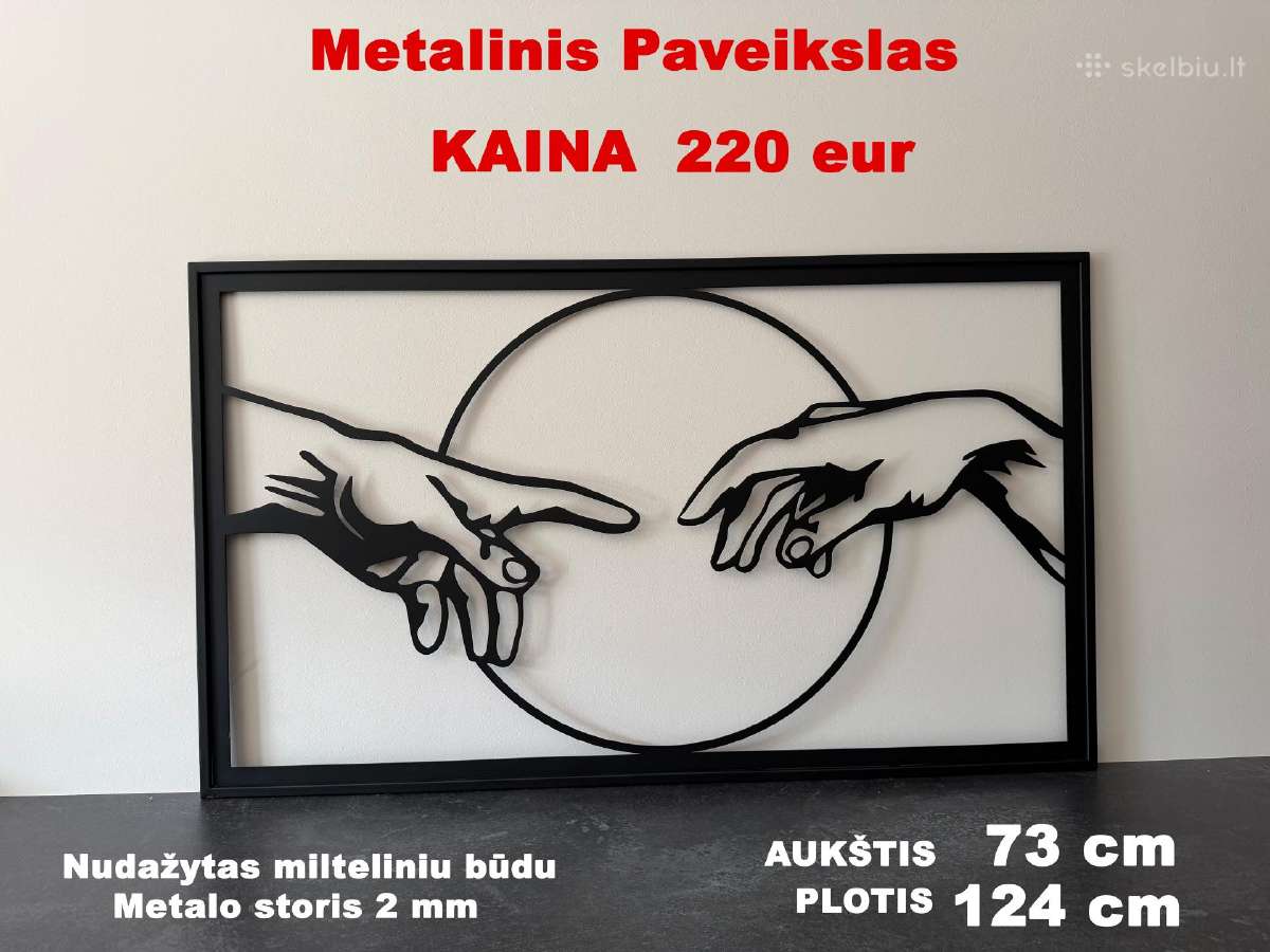 Metaliniai Paveikslai / Interjerui ir Eksterjerui - nuotraukos Nr. 10