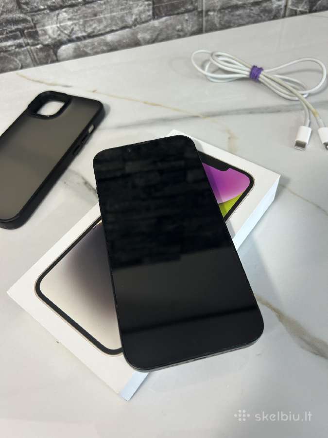 iPhone 14 128gb 83% Black - nuotraukos Nr. 3