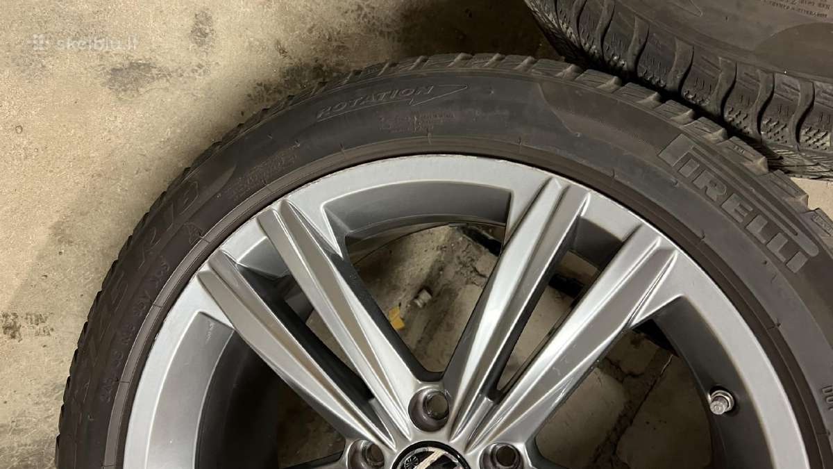 VW ratlankiai Sebring su žiem. padangom 245/45/r18 - nuotraukos Nr. 6