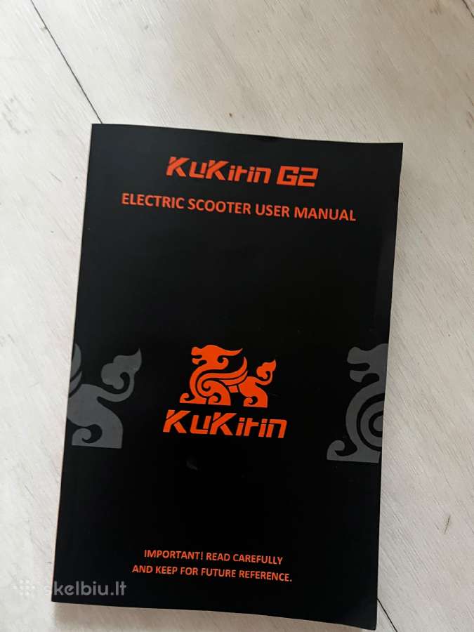 Kukirin g2 (2026m) pravažiuota tik 66km - nuotraukos Nr. 7