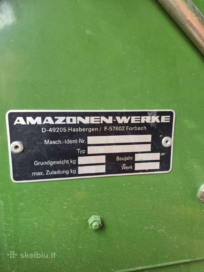 Amazone D9-40 ir Agro-masz - nuotraukos Nr. 9