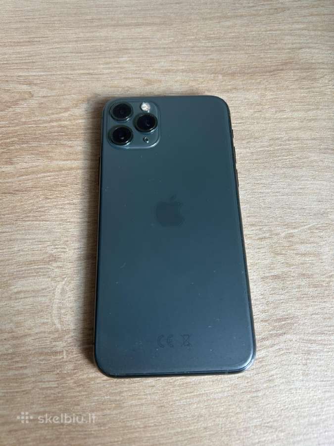 Apple iPhone 11 Pro 64gb Midnight Green telefonas - nuotraukos Nr. 3