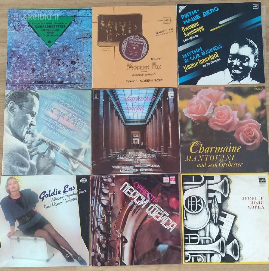 Vinilinės Plokštelės 100+ vnt - nuotraukos Nr. 4