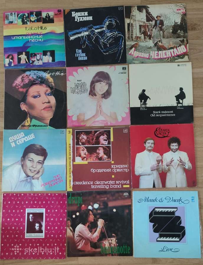 Vinilinės Plokštelės 100+ vnt - nuotraukos Nr. 6