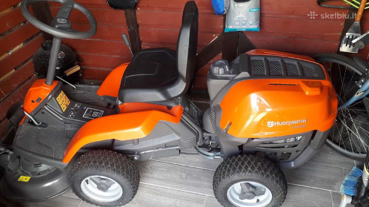Traktoriukas Žoliapjovė Husqvarna R112c - nuotraukos Nr. 3
