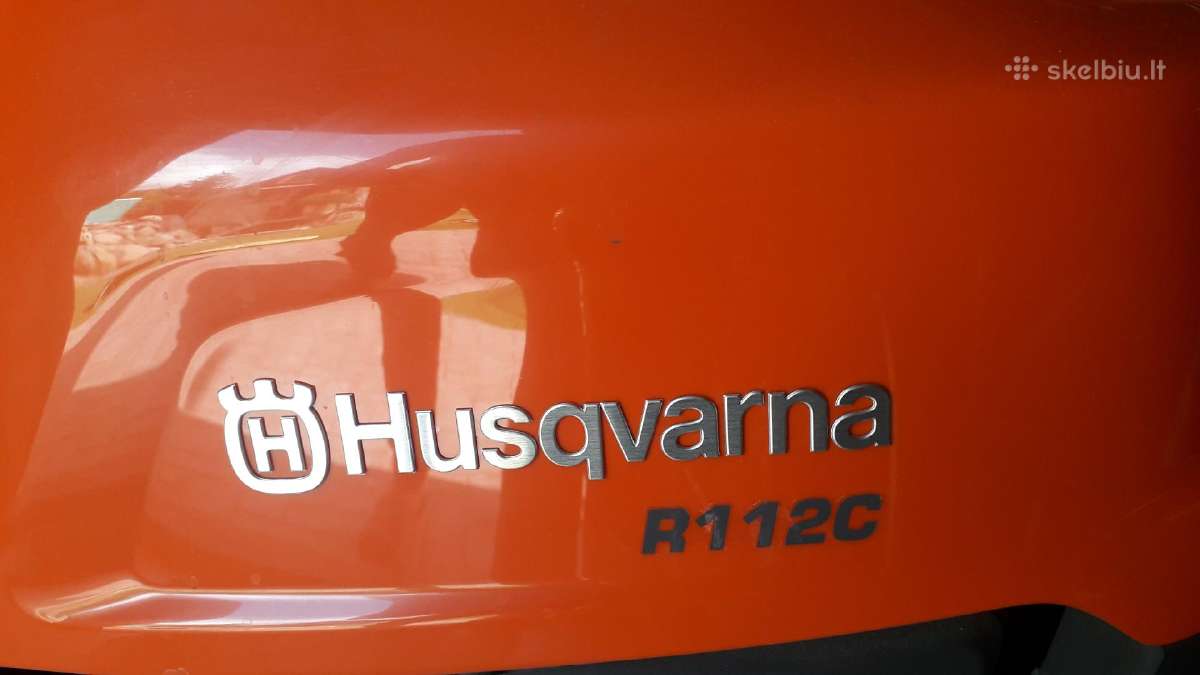 Traktoriukas Husqvarna R112c - nuotraukos Nr. 4