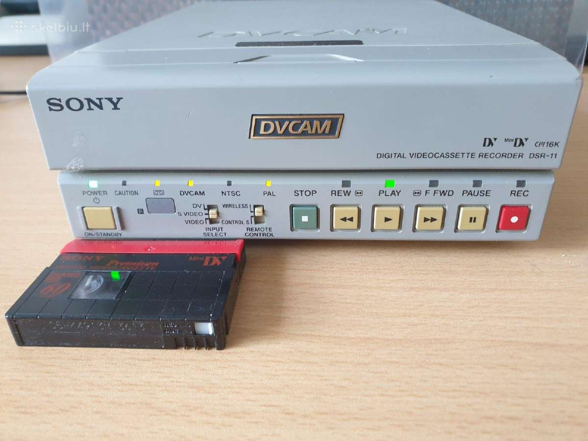 Super S-vhs Panasonic - JVC, Sony mini Dv-hdv - nuotraukos Nr. 10