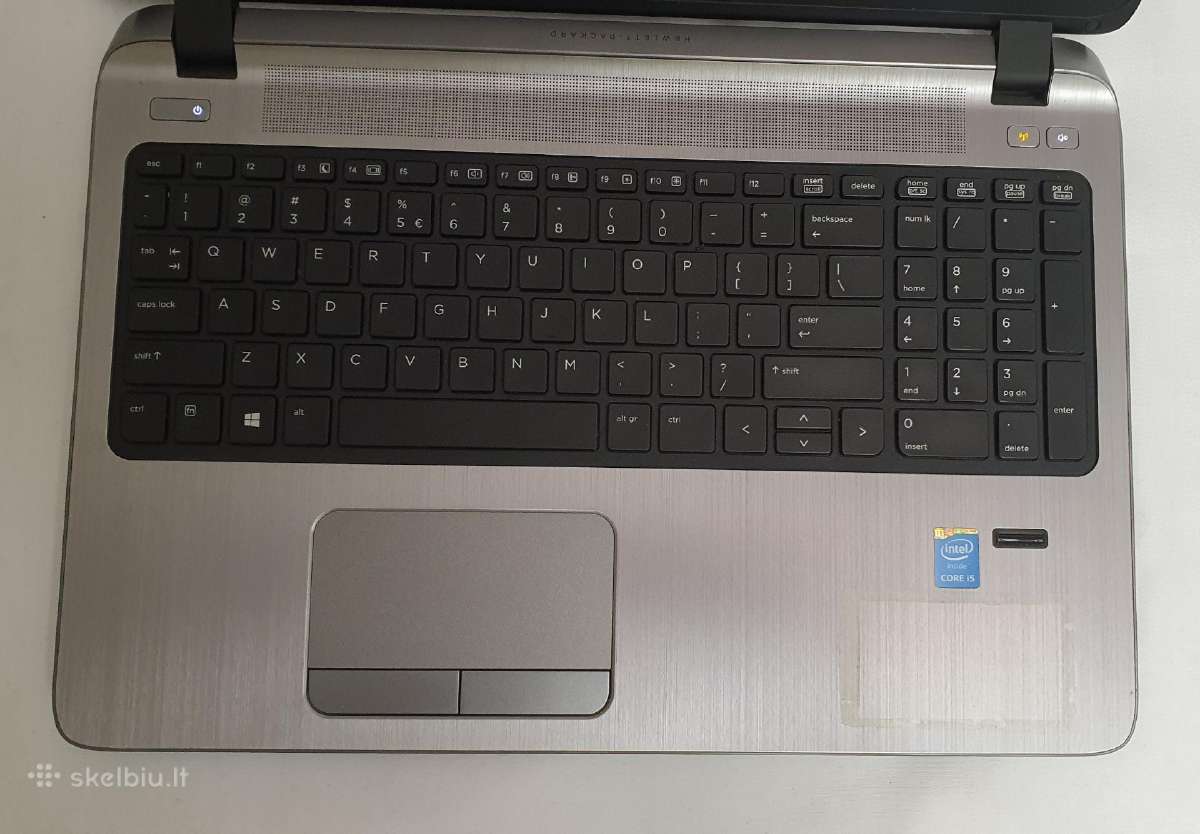 Hp Probook 450 G2 Intel Core i5-5200u 8 GB RAM - nuotraukos Nr. 3