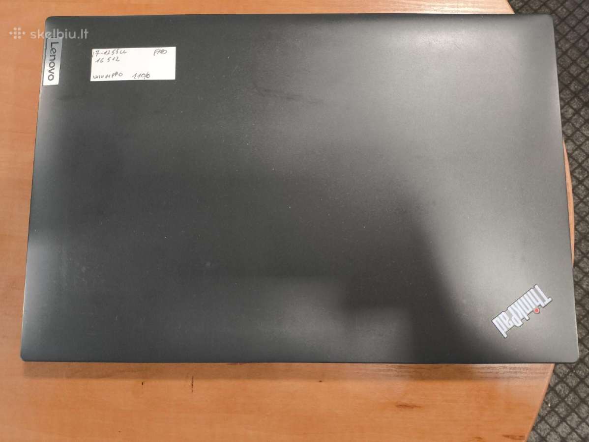 Thinkpad L14 Fhd Ips i7-1255u 16gb 512gb 11% - nuotraukos Nr. 3