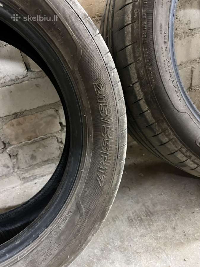 2komplektai Žiem. ir vasarinių padangų 215/55/r17 - nuotraukos Nr. 30