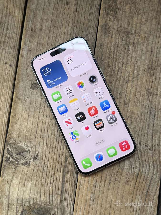 Apple iPhone 15 Pro Max 512gb White Titanium - nuotraukos Nr. 4