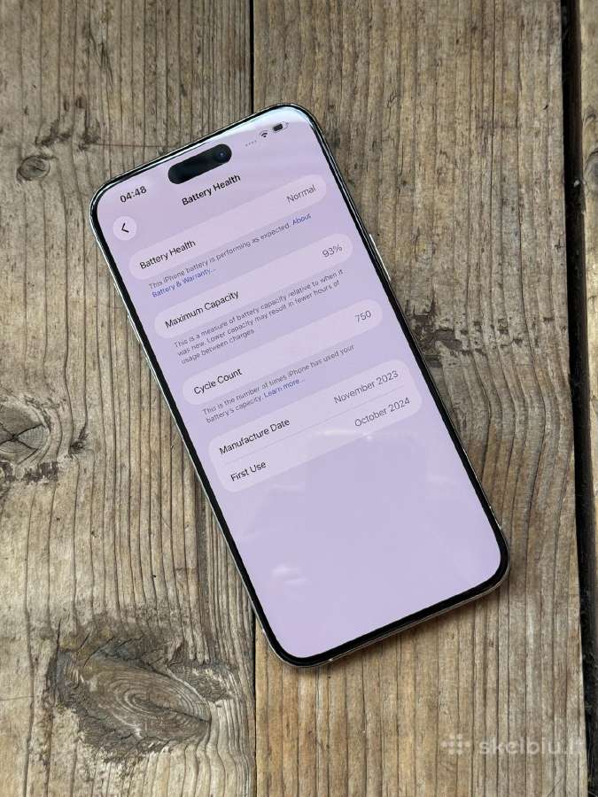 Apple iPhone 15 Pro Max 512gb White Titanium - nuotraukos Nr. 8