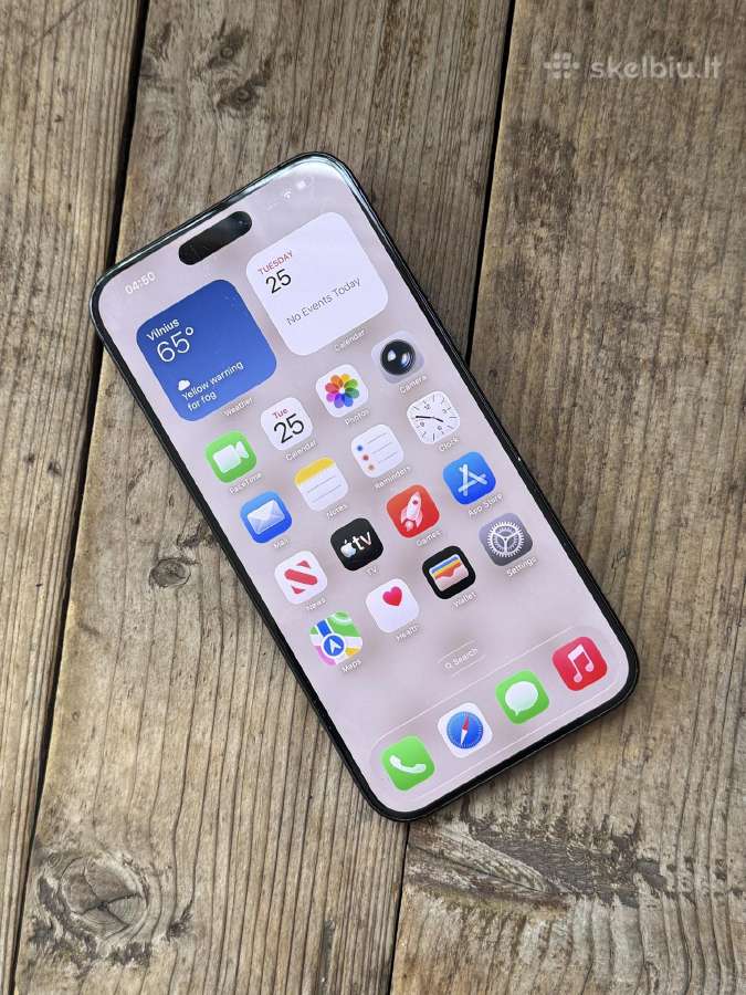 Apple iPhone 15 Pro Max 256gb Black Titanium - nuotraukos Nr. 4