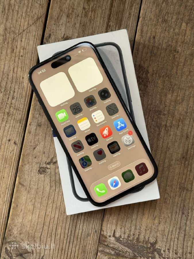 Apple iPhone 15 128gb Black BH: 99% - nuotraukos Nr. 4