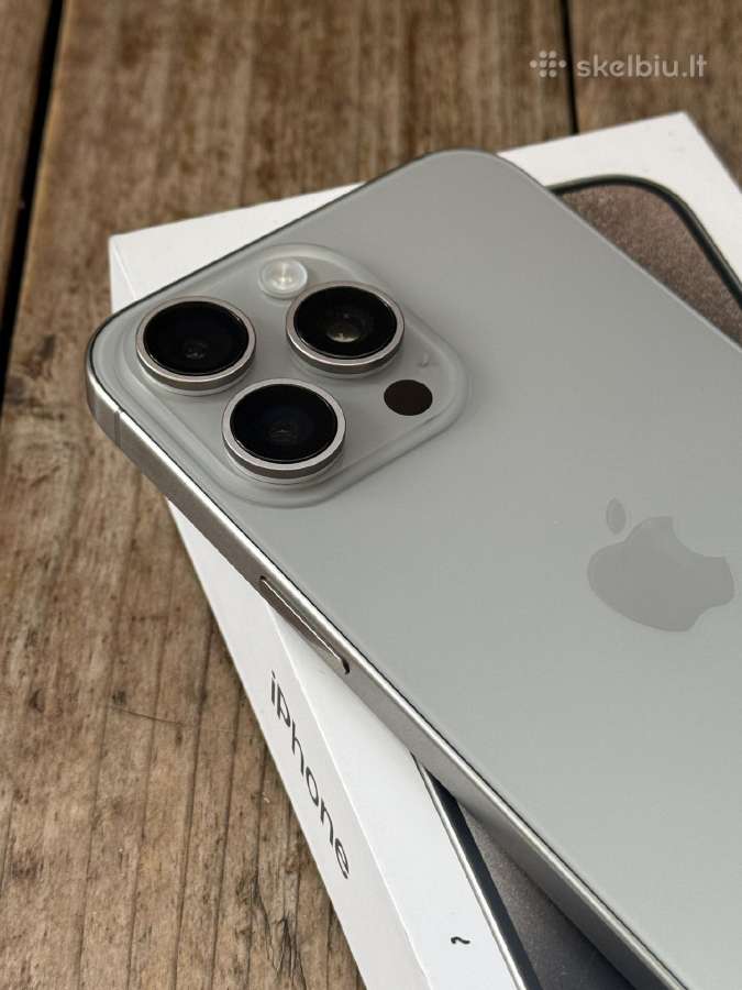 Apple iPhone 15 Pro Max 256gb Natural Titanium - nuotraukos Nr. 2