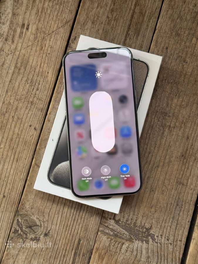 Apple iPhone 15 Pro Max 256gb Natural Titanium - nuotraukos Nr. 5