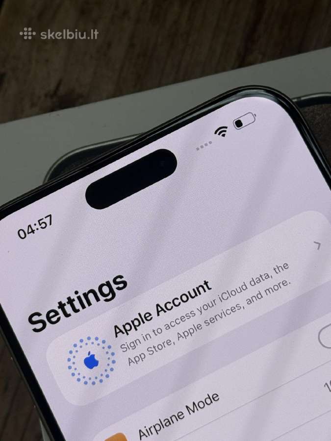 Apple iPhone 15 Pro Max 256gb Natural Titanium - nuotraukos Nr. 6