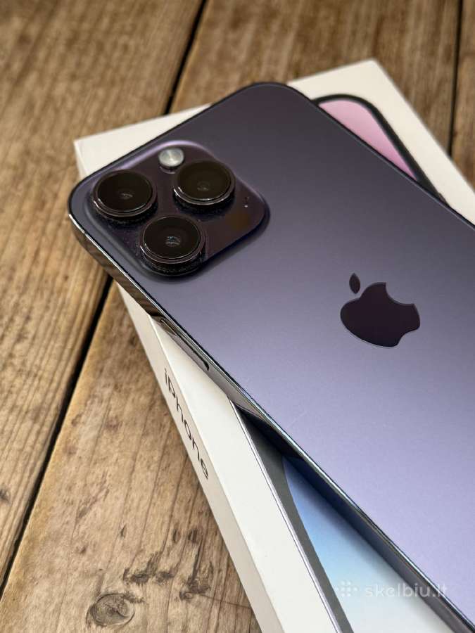 Apple iPhone 14 Pro Max 128gb Deep Purple - nuotraukos Nr. 2